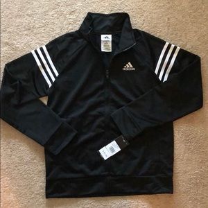 Adidas Boys Stripe Jacket M(10-12) NEW